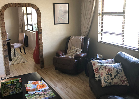 Living Room - before and after